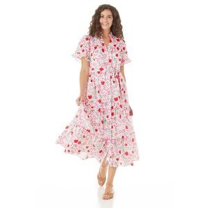 Crosby by Mollie Burch Hampton Sconset Bluff Maxi Dress Size S